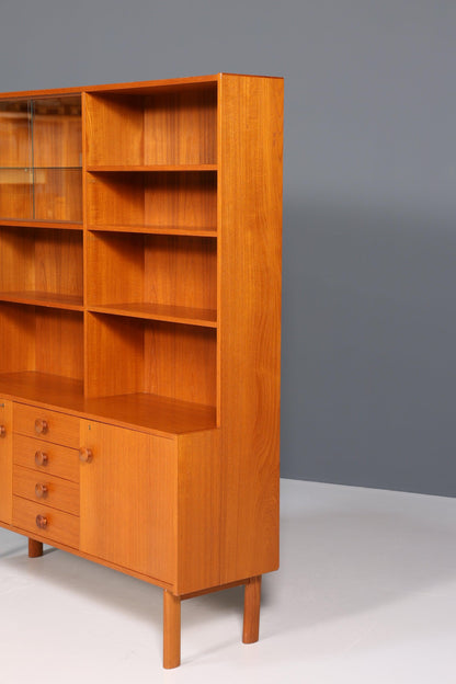 Beautiful Mid Century Shelf Danish Design Cabinet Display Cabinet Vintage Chest of Drawers Scandinavian Bookcase