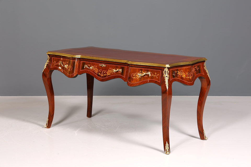 Magnificent Louis XV style desk French desk antique style office table