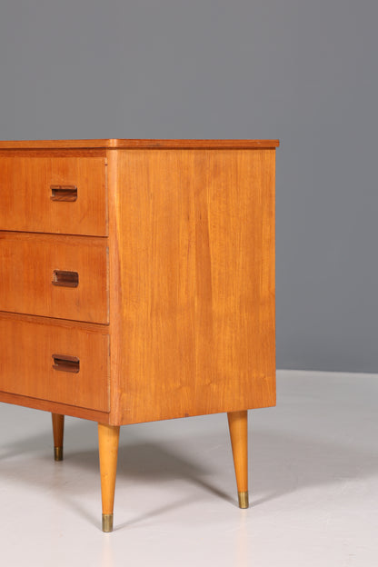 Wunderschöne Mid Century Kommode Teak Holz Sideboard Flur Kommode 60s Schubladenkommode