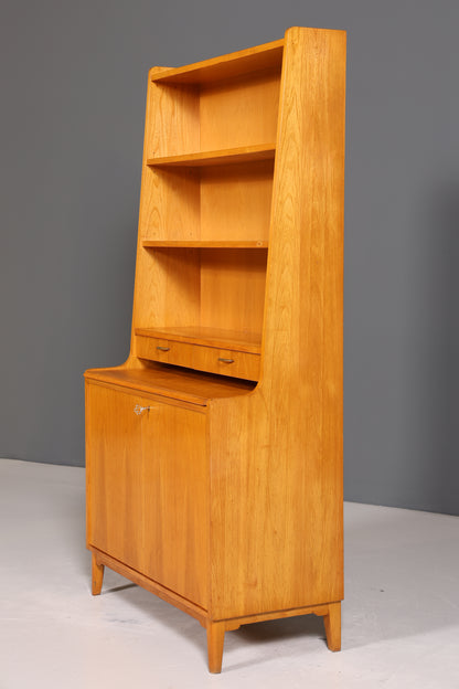 Wunderschöner Mid Century Regal Schrank Vintage Highboard Bücherregal Holz Kommode