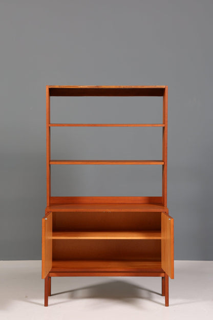 Fantastic Mid Century Shelf &quot;Made in Denmark&quot; Teak Wood Bookcase Cabinet