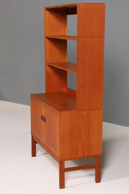 Fantastic Mid Century Shelf &quot;Made in Denmark&quot; Teak Wood Bookcase Cabinet