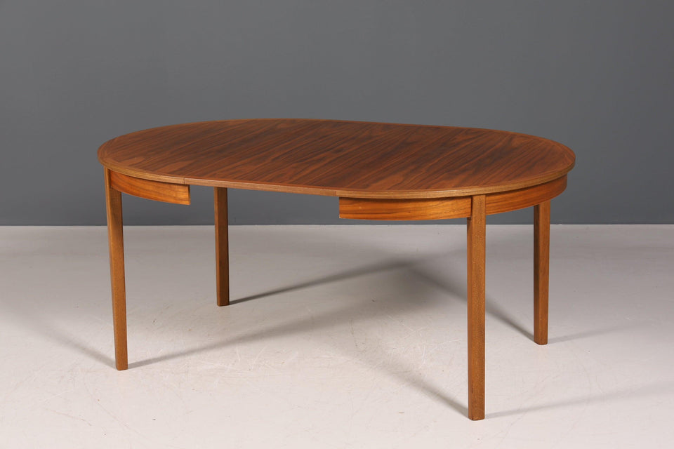 Stylish original Bodafors "Bertil Fridhagen" dining table teak wood extendable table