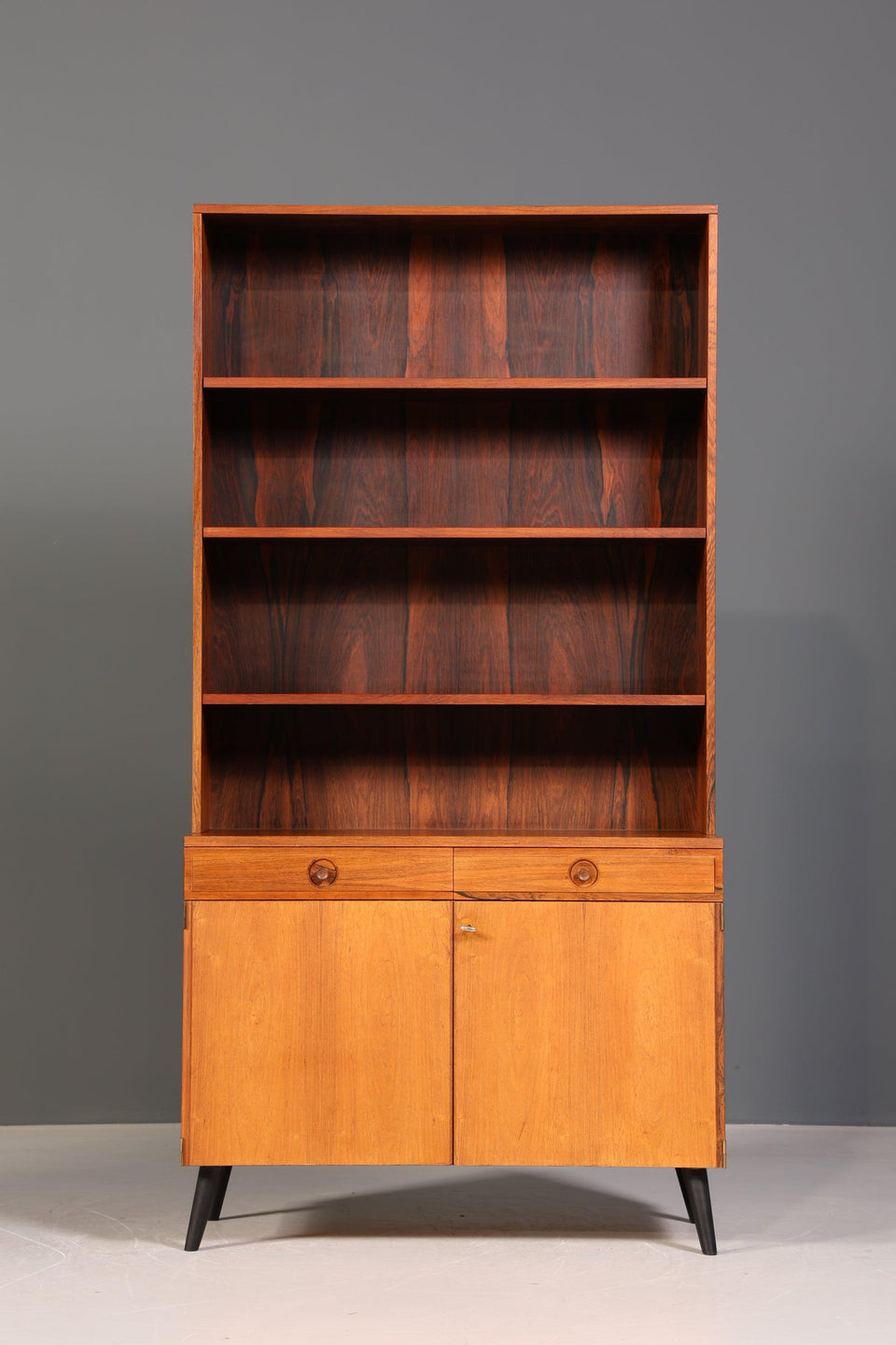 Original Bodafors "Bertil Fridhagen" shelf rosewood wood cabinet bookcase chest of drawers bookcase 60s 1 of 2