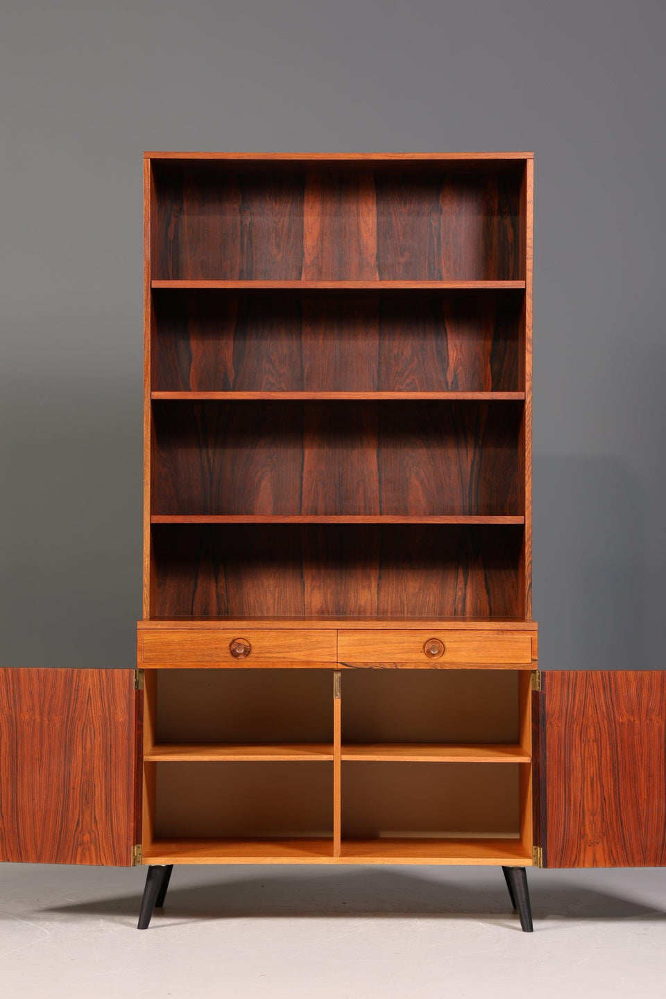 Original Bodafors "Bertil Fridhagen" shelf rosewood wood cabinet bookcase chest of drawers bookcase 60s 1 of 2