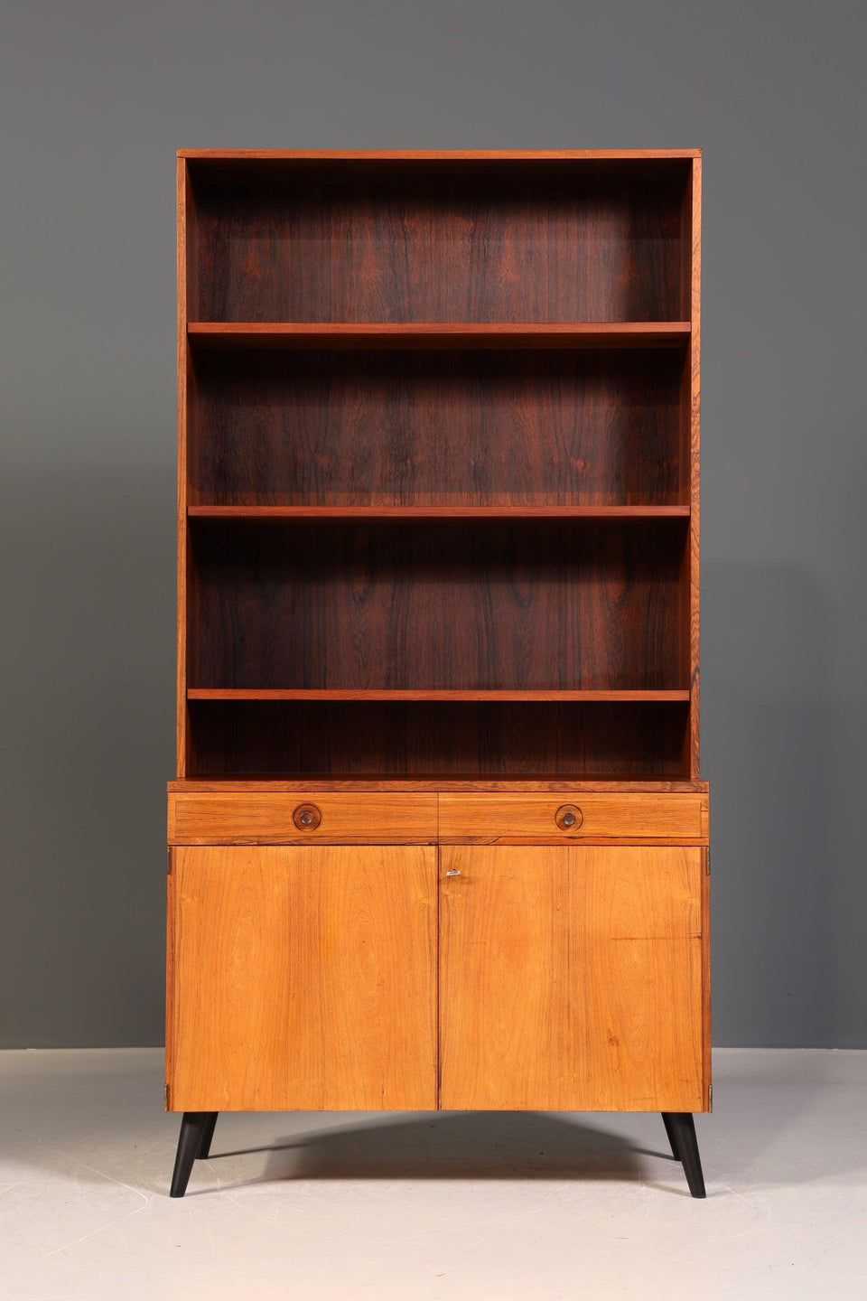 Original Bodafors "Bertil Fridhagen" shelf rosewood wood cabinet bookcase chest of drawers bookcase 60s 2 of 2