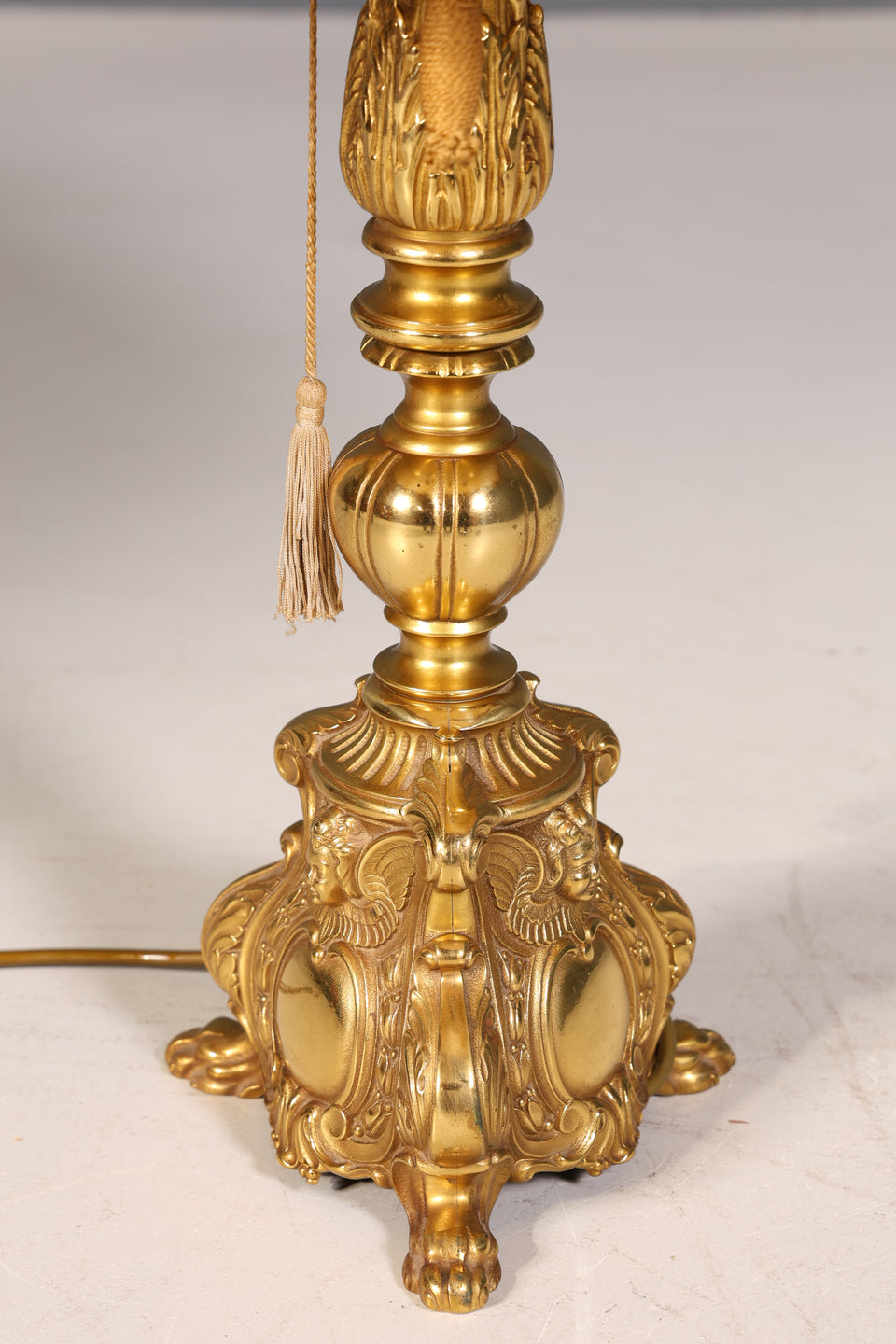 Elegant antique brass table lamp lampshade splendor lamp decorations reading lamp bedside lamp