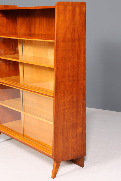 Edles Mid Century Bücherregal Kommode František Jirák für Tatra Nabytok Highboard Schrank Regal Vitrine