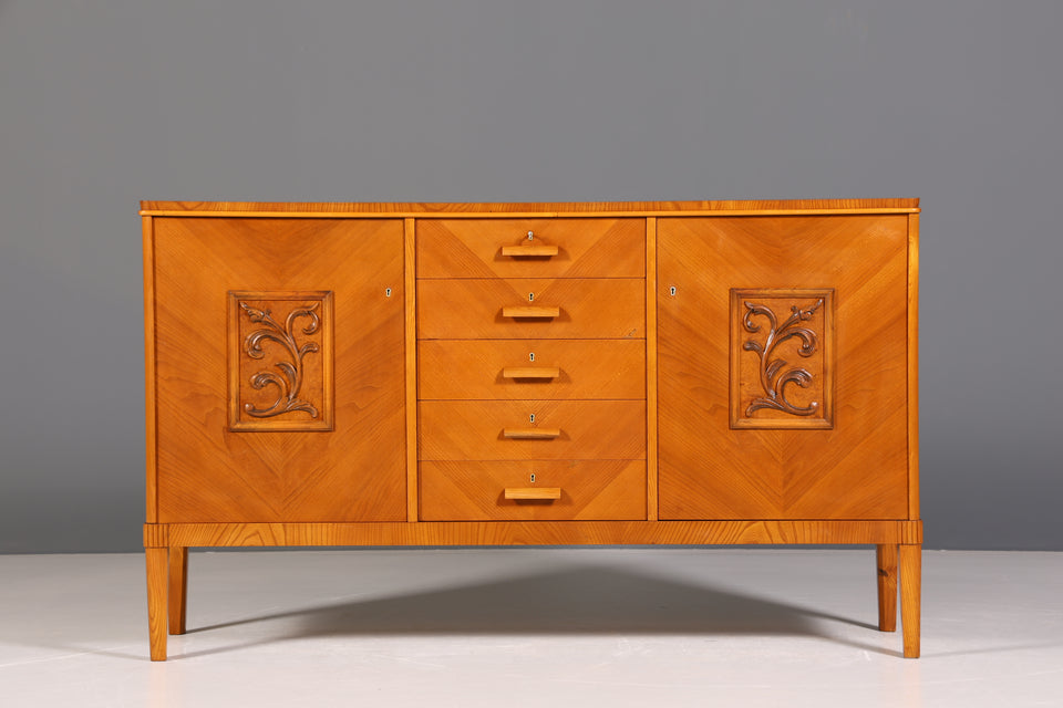 Wunderschöner Original Art Deco Schrank Antik Sideboard um 1930 Aktenschrank