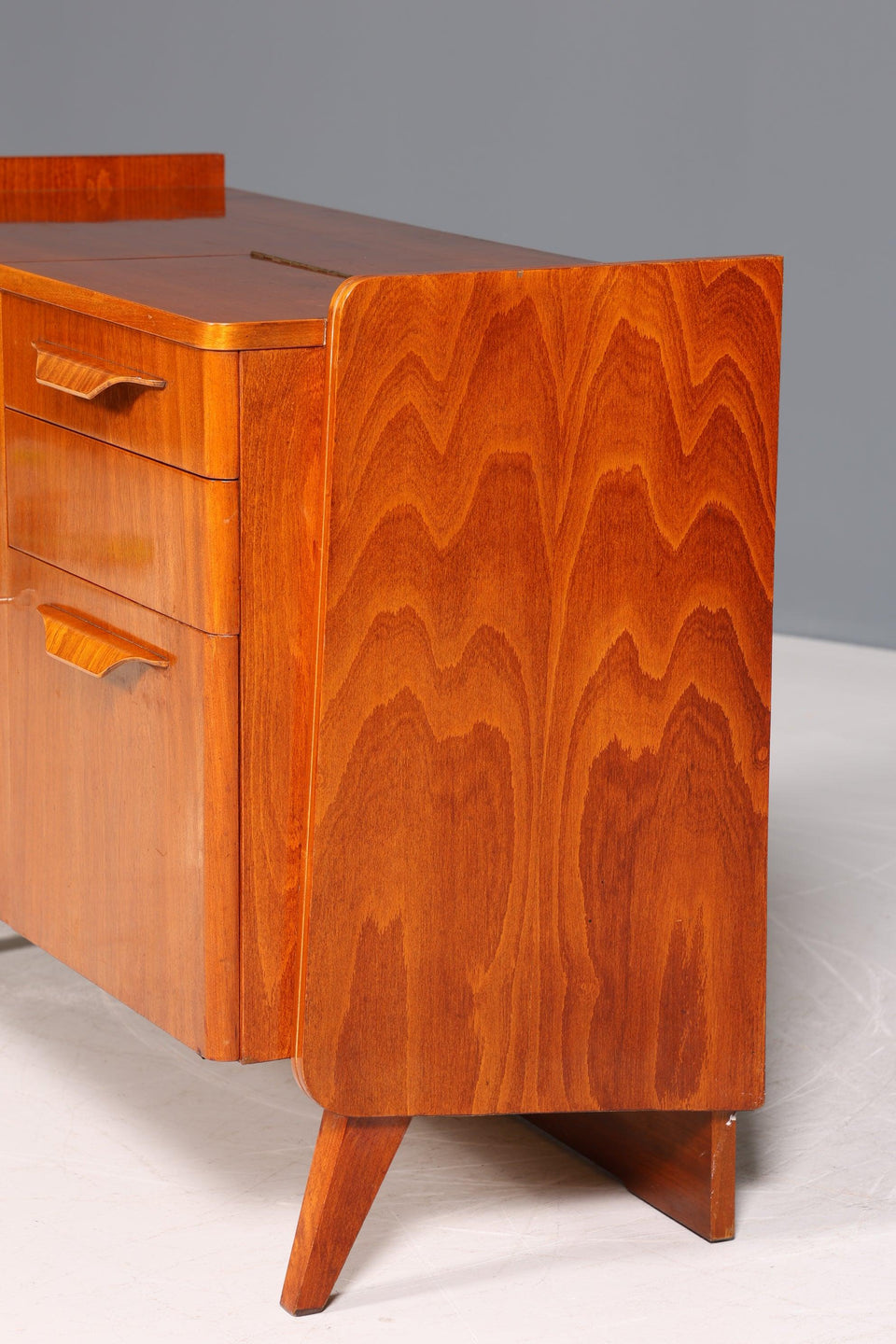 Noble mid-century chest of drawers František Jirák for Tatra Nabytok cupboard shelf hallway chest of drawers