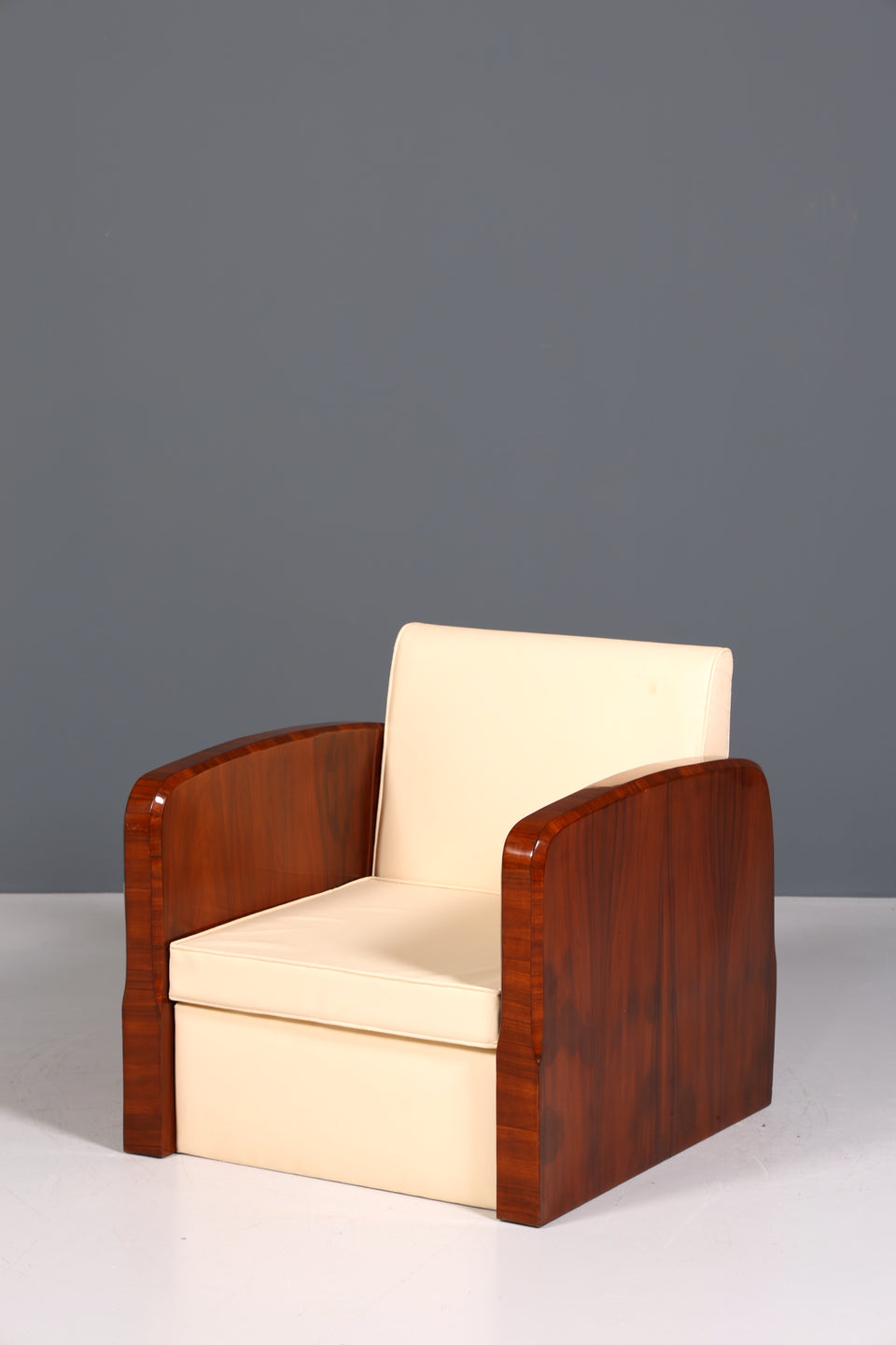 Wunderschöner Art Deco Design Sessel Clubsessel Armlehnsessel 2 von 2