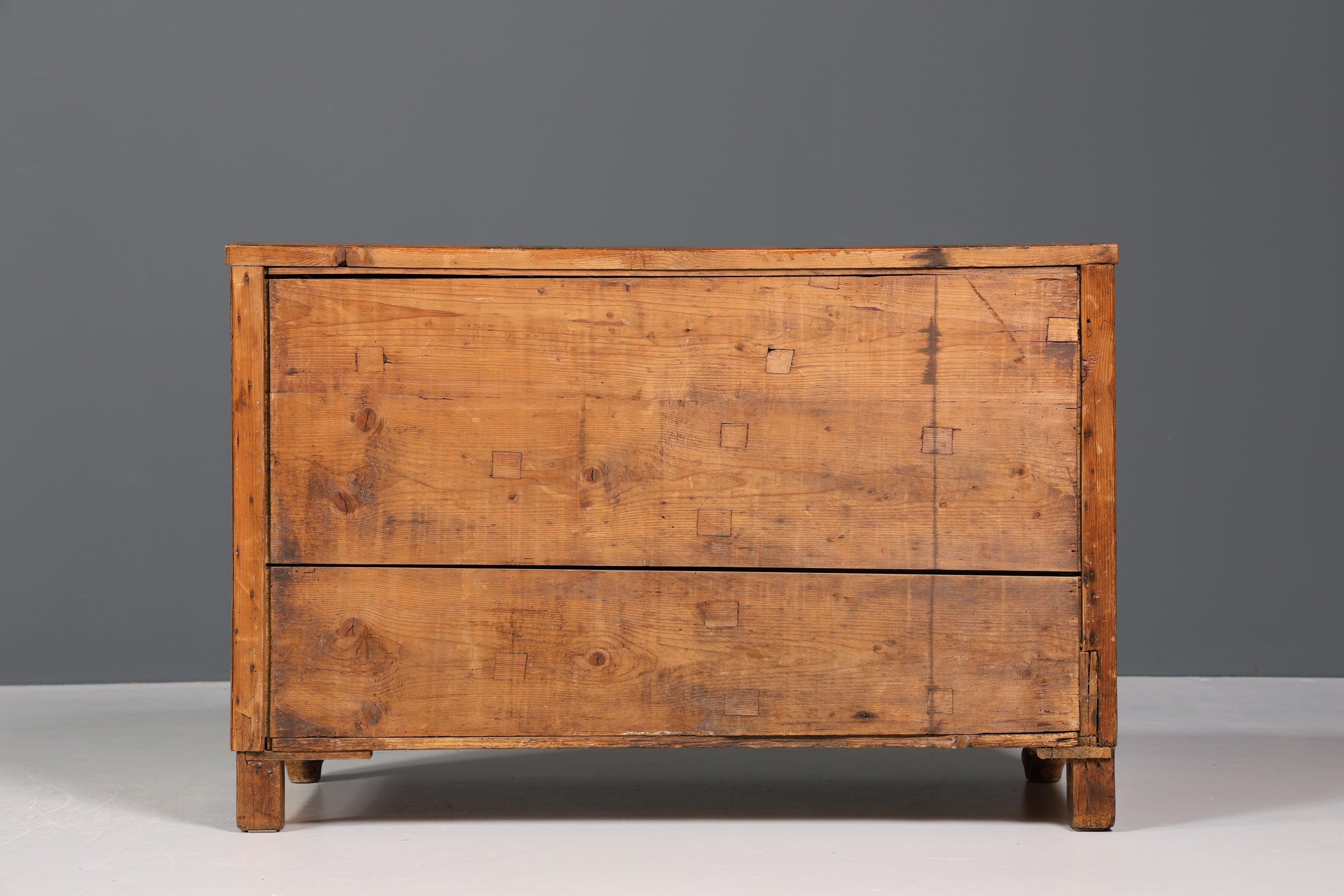 Wunderschöne Original Biedermeier Kommode Antik Sideboard Schubladenkommode um 1860