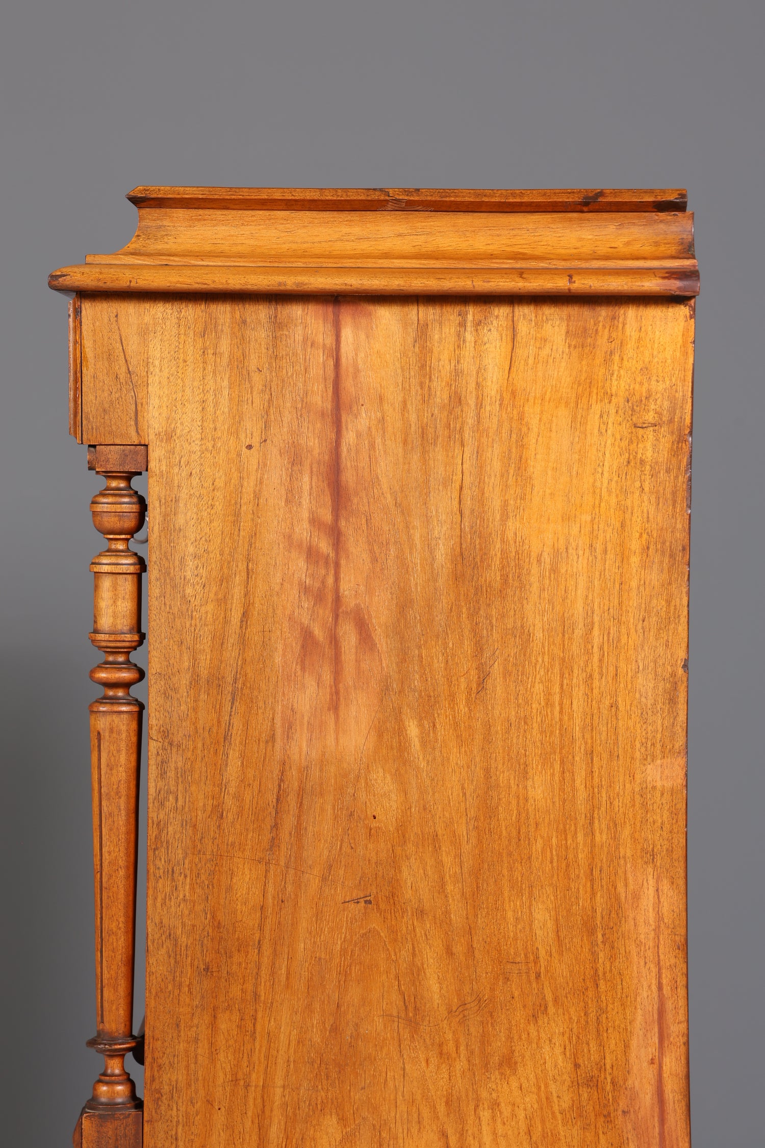 Stilvoller Gründerzeit Sekretär Vertiko Highboard Louis Philippe Kommode Schrank um 1880