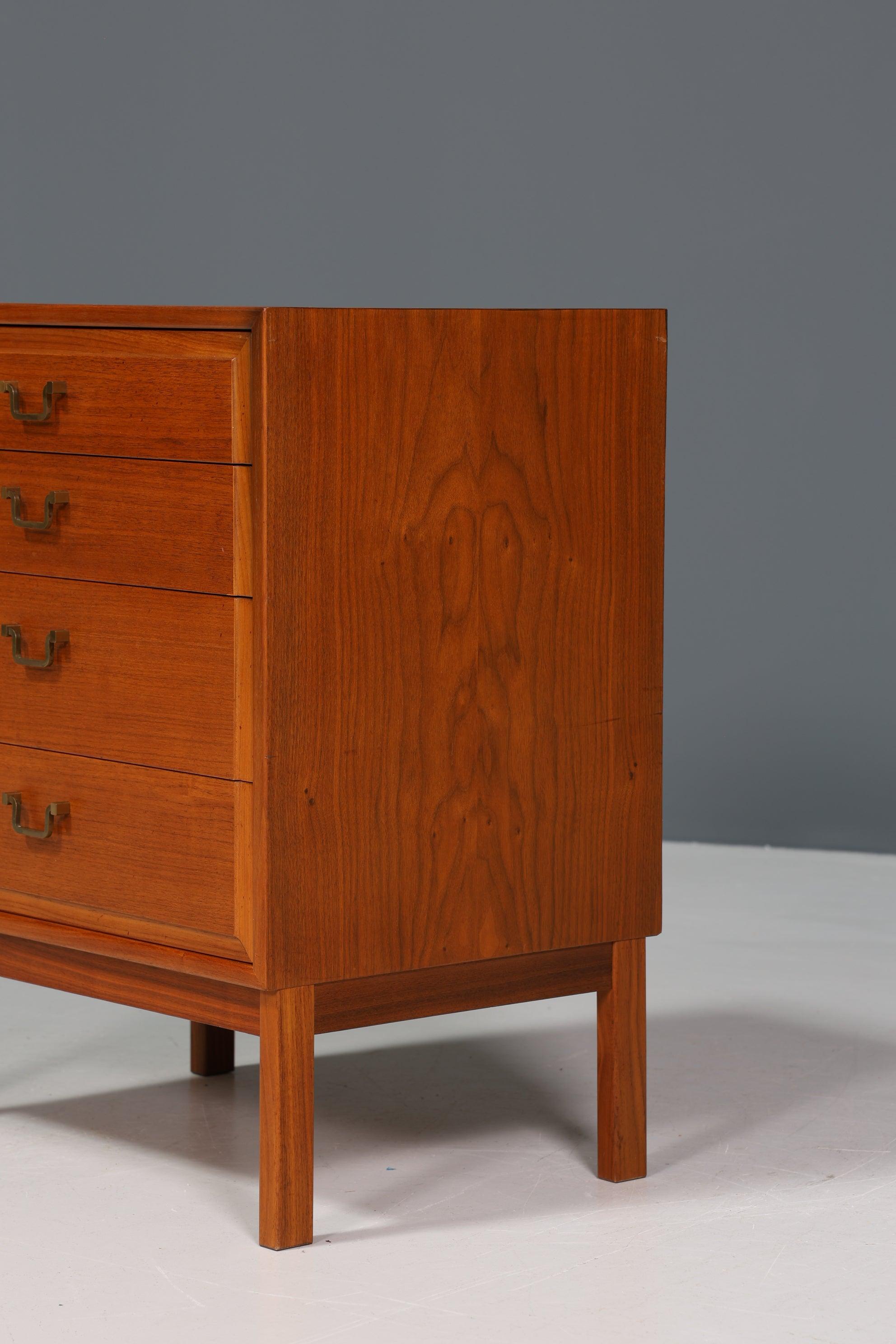 Beautiful Mid Century chest of drawers &quot;Made in Sweden&quot; teak wood chest of drawers hallway chest of drawers bedside table