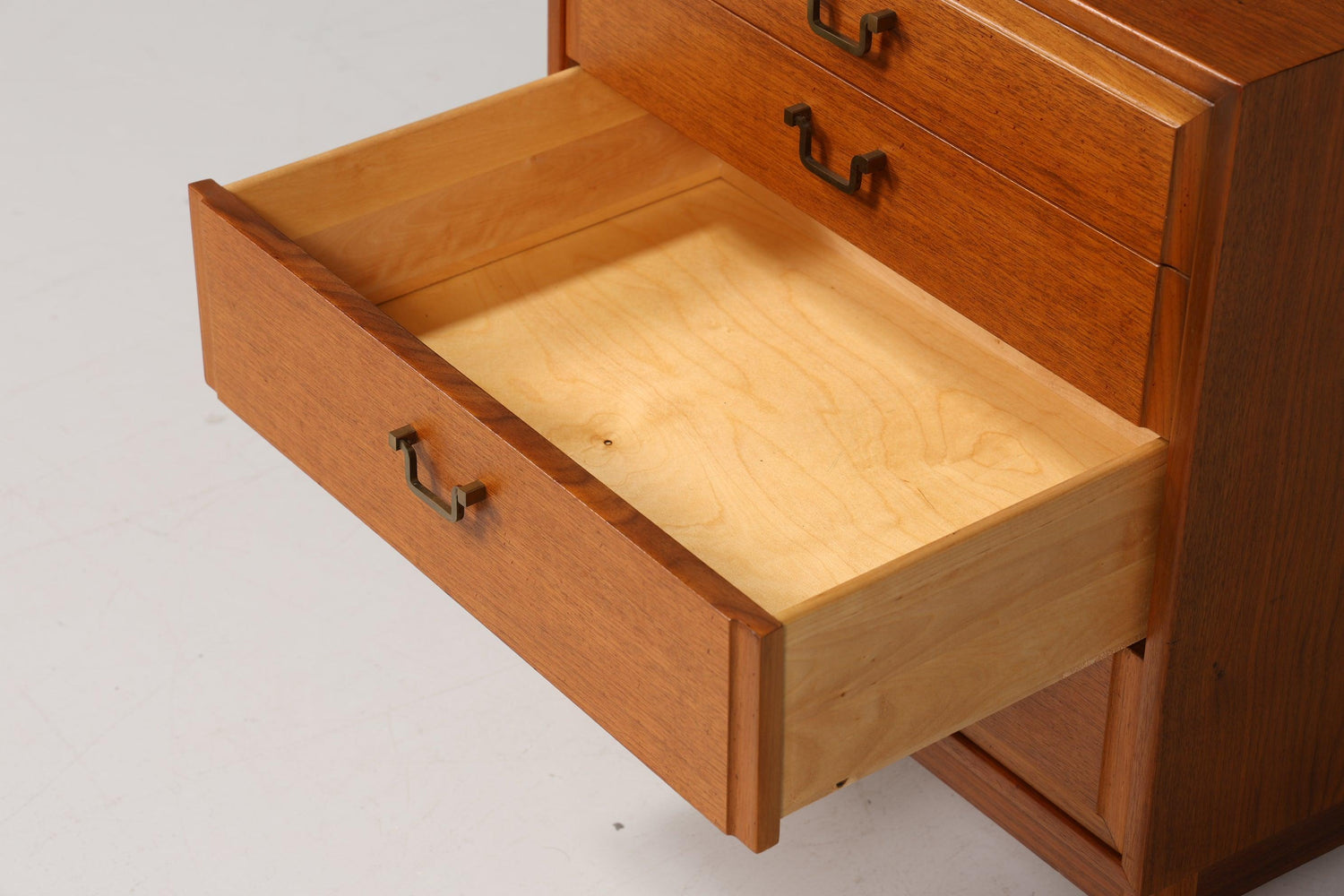 Beautiful Mid Century chest of drawers &quot;Made in Sweden&quot; teak wood chest of drawers hallway chest of drawers bedside table