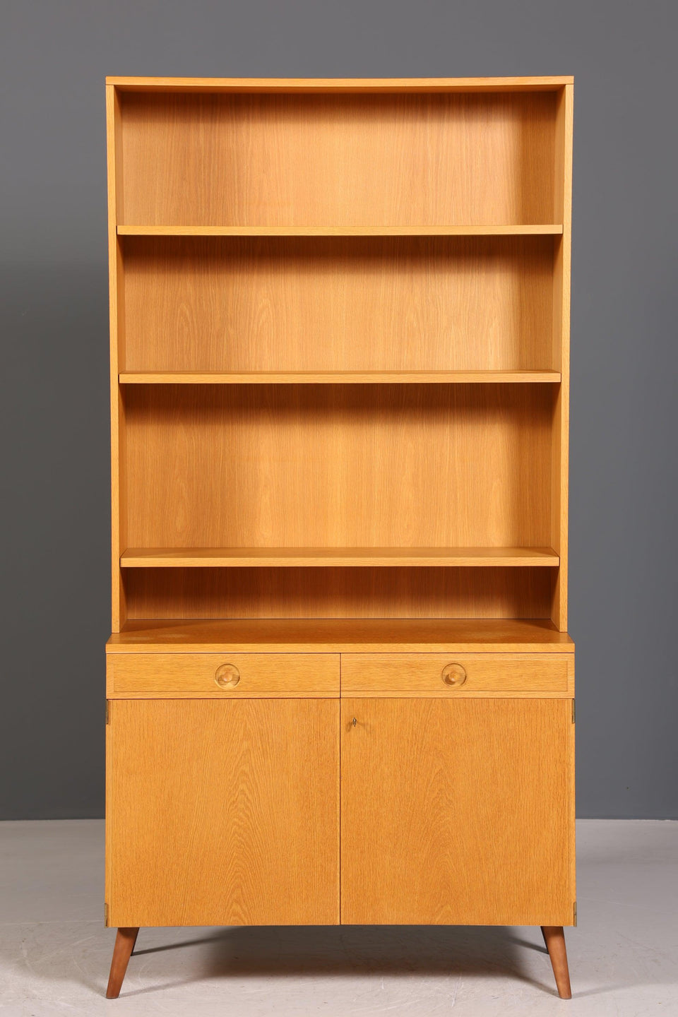 Original Bodafors "Bertil Fridhagen" shelf real wood cupboard bookcase chest of drawers bookcase 60s 2 of 2