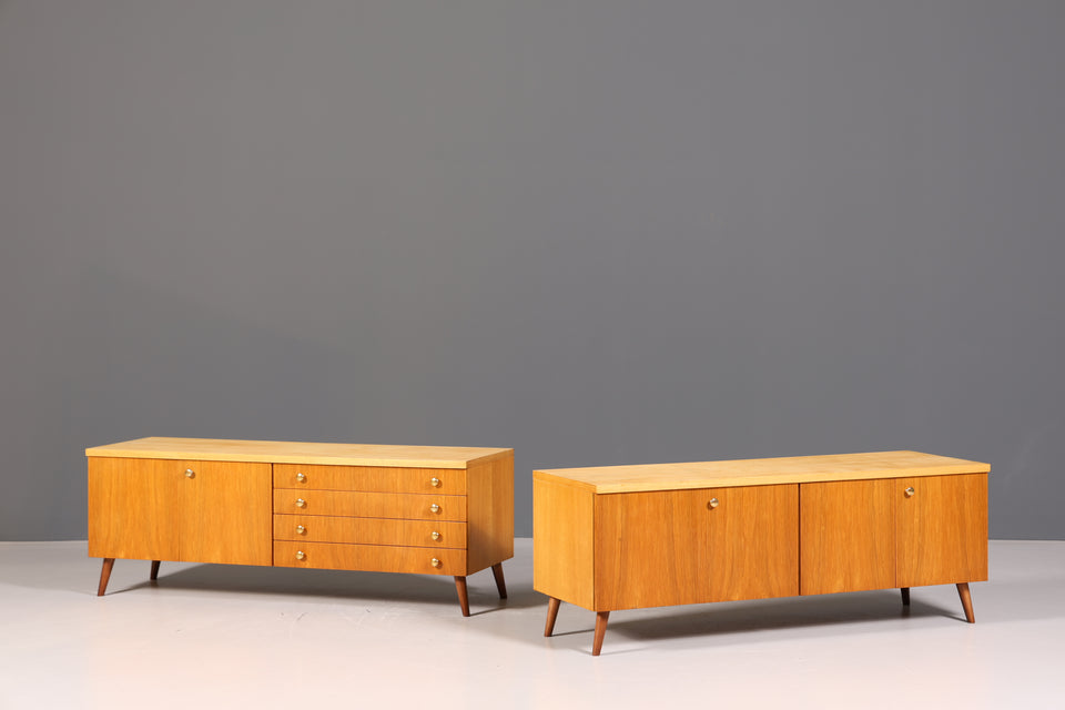 Traumhaftes Mid Century Sideboard Retro Longboard TV Schrank 60er Jahre Lowboard 1 von 2