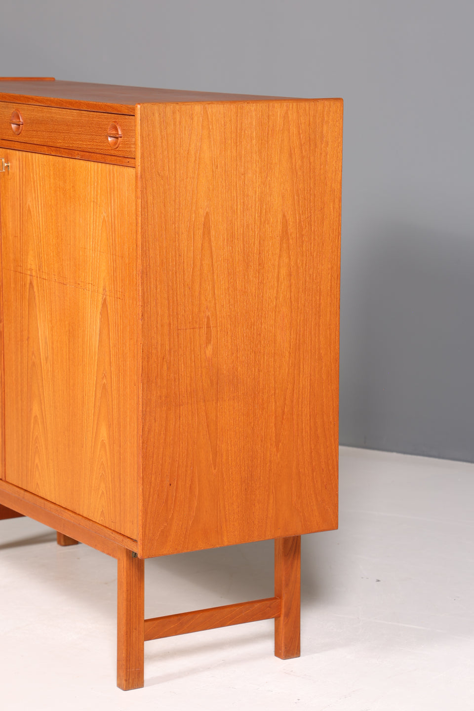 Wunderschöner Mid Century Schrank "Ulferts- Made in Sweden" Teak Holz Vertiko Retro Kommode Vintage Highboard 60er Jahre