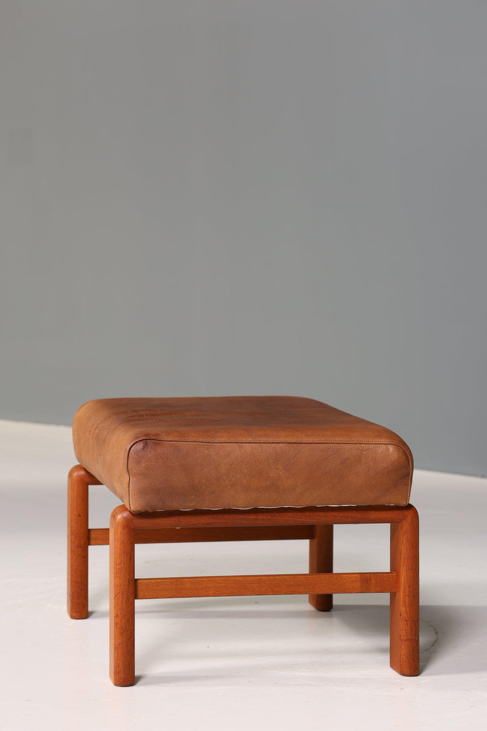 Beautiful Danish Design Teak Wood Stool Mid Century