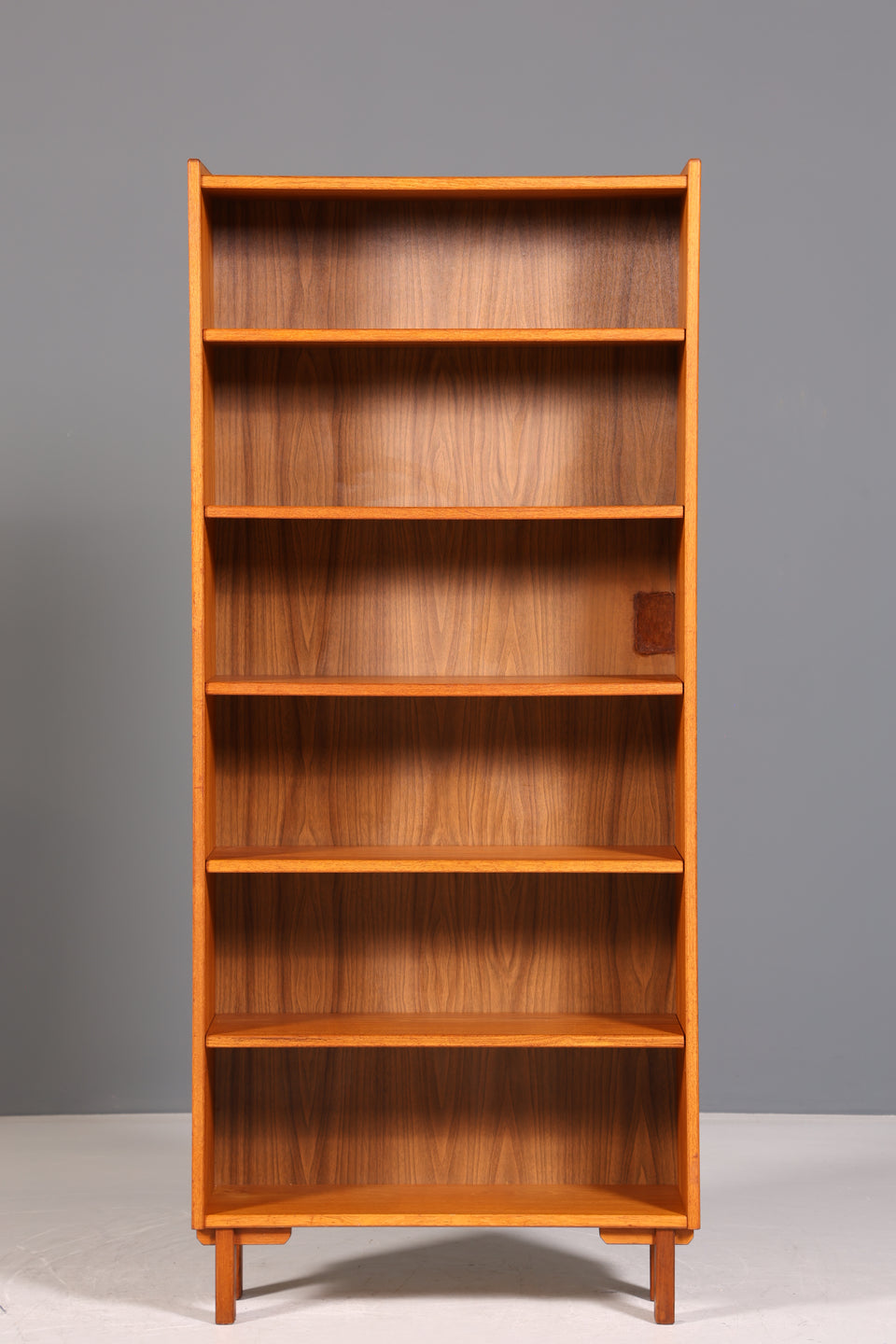 Wunderschönes Mid Century Regal Vintage Bücherregal Holz Bücherablage Retro Bookshelf