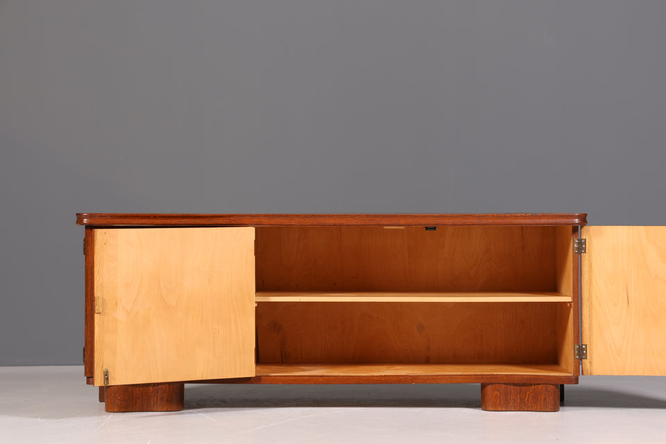 Wunderschöner Original Art Deco Schrank Bauhaus Sideboard um 1930 TV Schrank