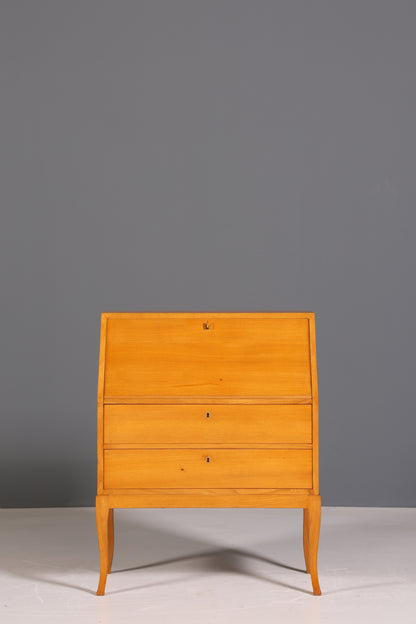 Beautiful secretary in Biedermeier style around 1930 writing furniture real wood chest of drawers