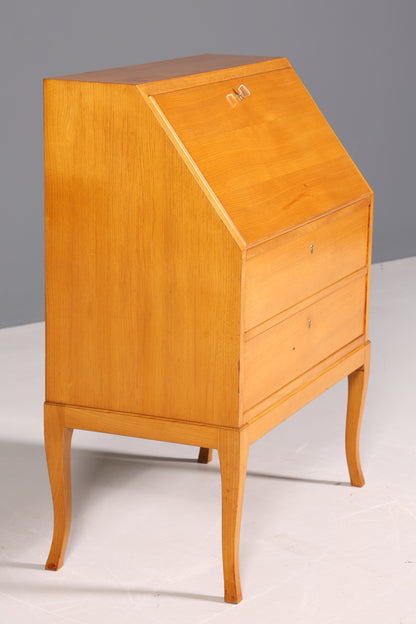 Beautiful secretary in Biedermeier style around 1930 writing furniture real wood chest of drawers