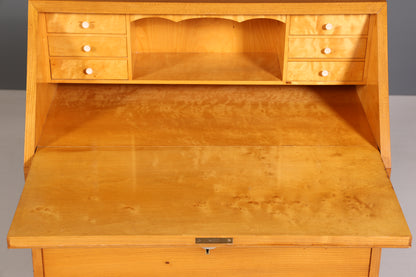 Beautiful secretary in Biedermeier style around 1930 writing furniture real wood chest of drawers