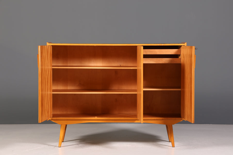 Wunderschönes Mid Century Highboard Sideboard Vintage Schrank 60er Jahre Büro Kommode Aktenschrank