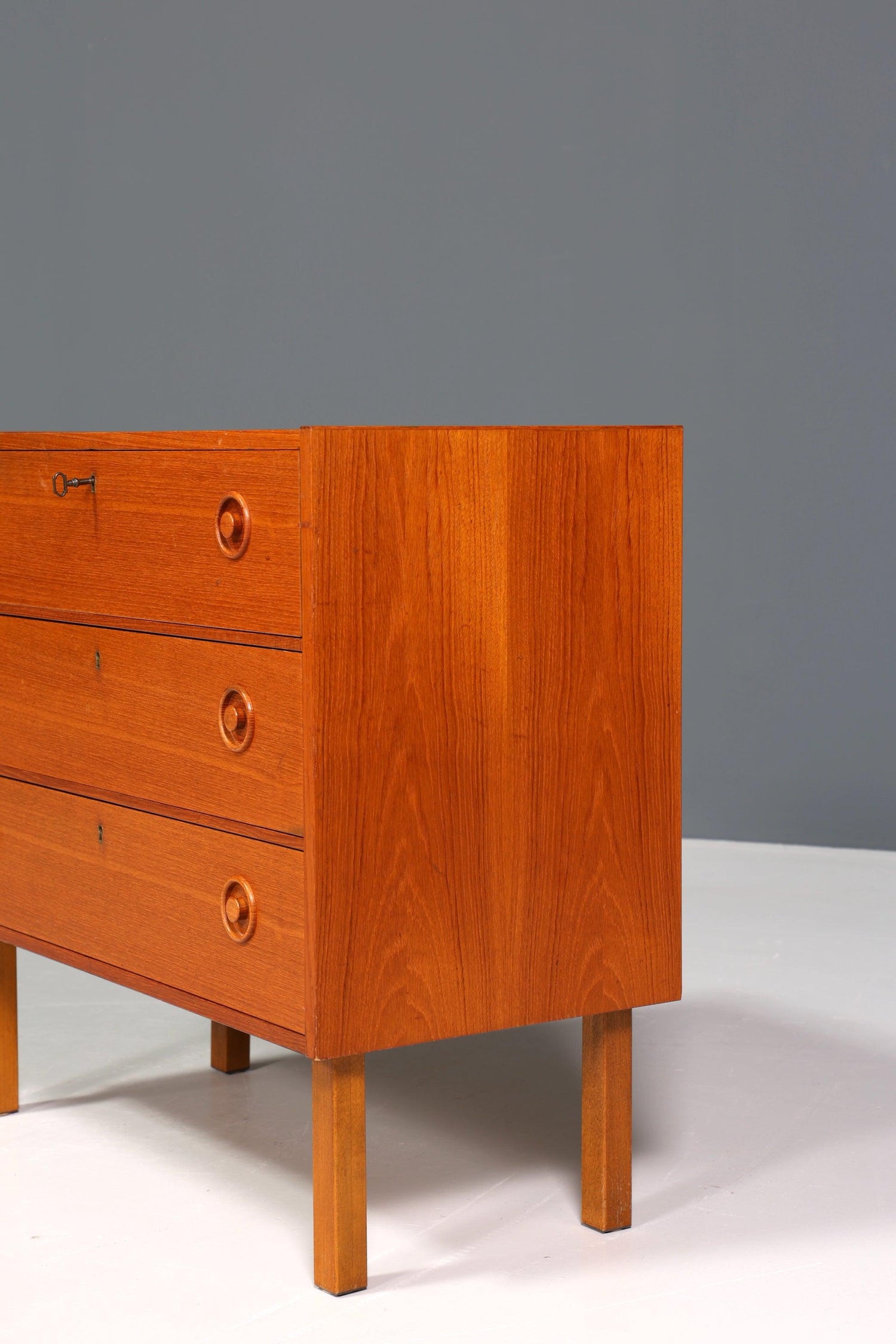 Beautiful Mid Century chest of drawers &quot;Made in Sweden&quot; teak wood hallway chest of drawers 60s