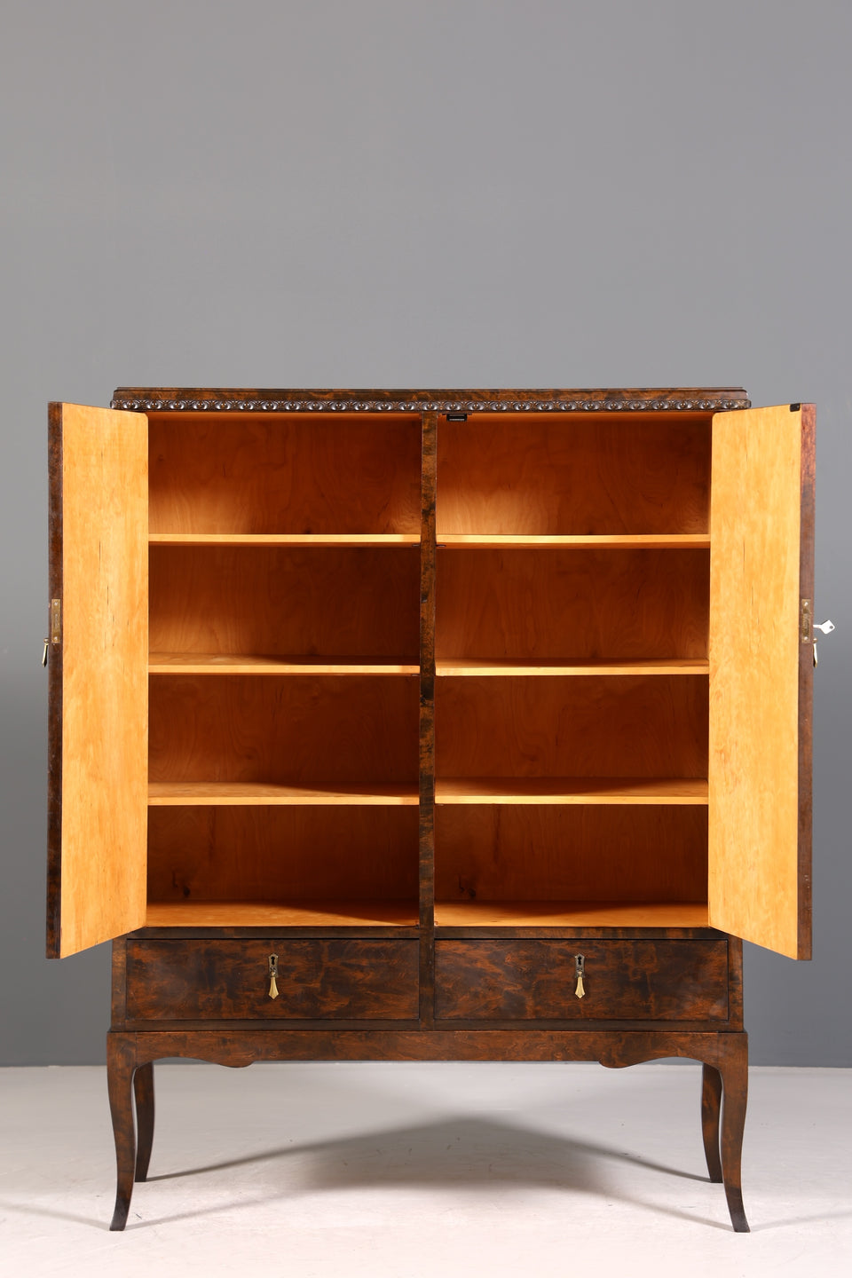 Wunderschöner Art Deco Schrank Vertiko Sideboard um 1930 Highboard Kommode Aktenschrank Wäscheschrank