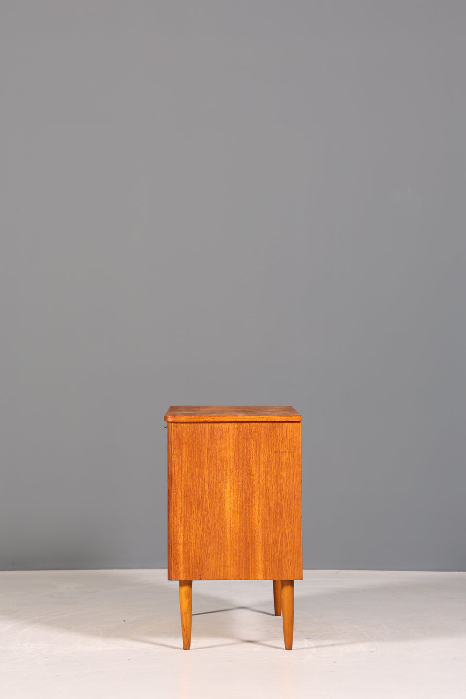 Stilvolle Mid Century Kommode "Made in Denmark" Teak Holz Sideboard Wäschekommode echt Holz Schubladenkommode