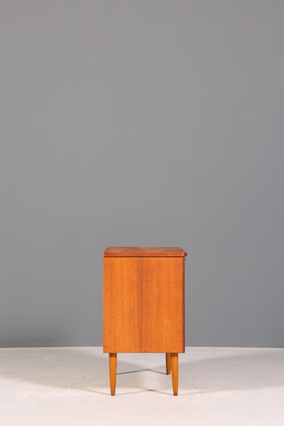 Stilvolle Mid Century Kommode "Made in Denmark" Teak Holz Sideboard Wäschekommode echt Holz Schubladenkommode