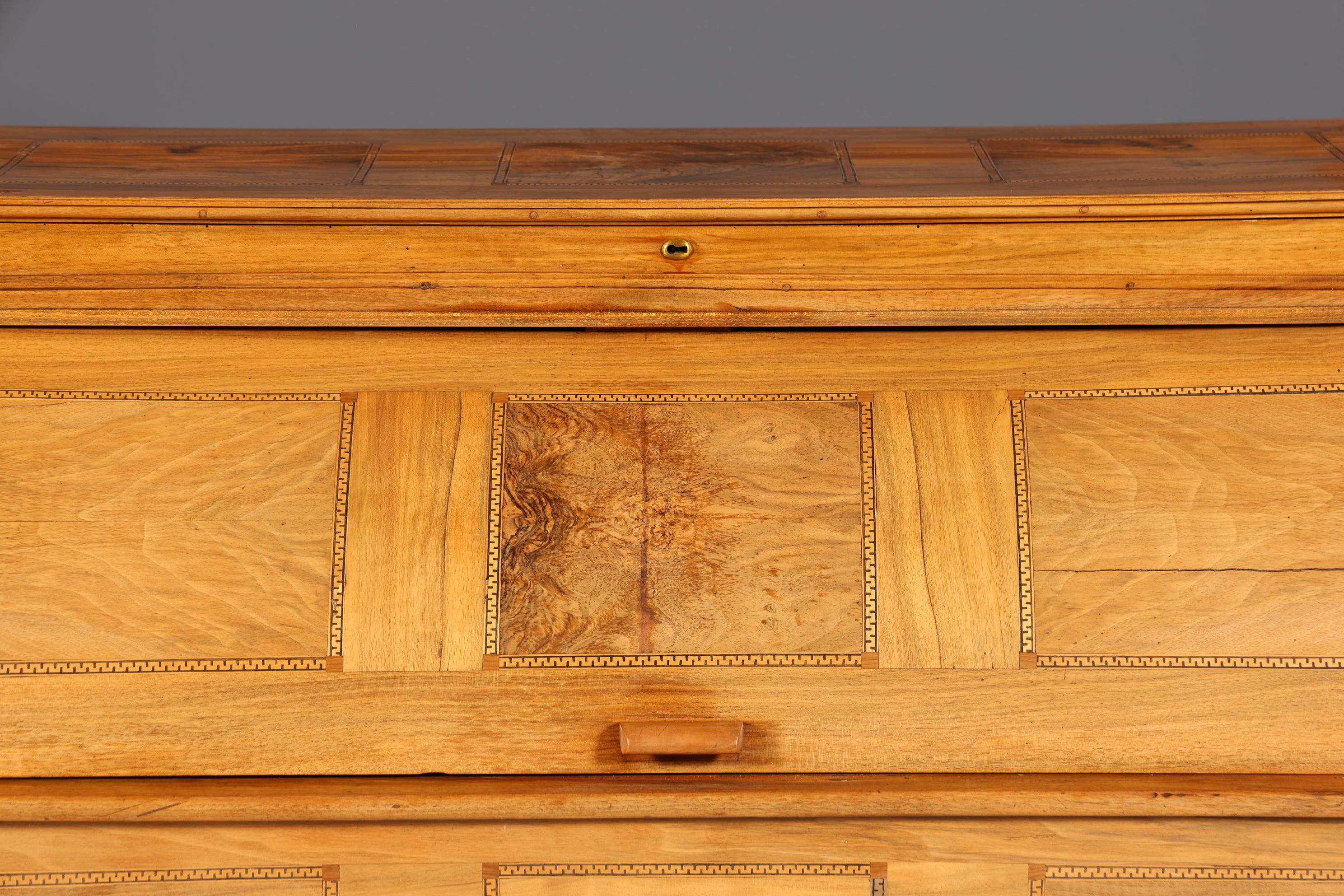 Impressive Biedermeier Secretary Louis Seize Chest of Drawers around 1810 Writing Desk Office Cabinet