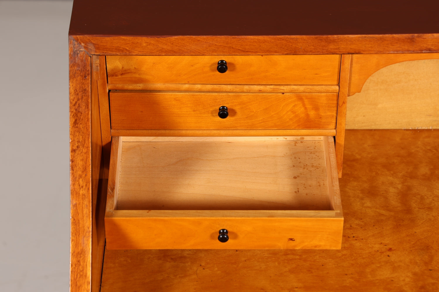 Beautiful secretary around 1930 office chest of drawers real wood desk office chest of drawers