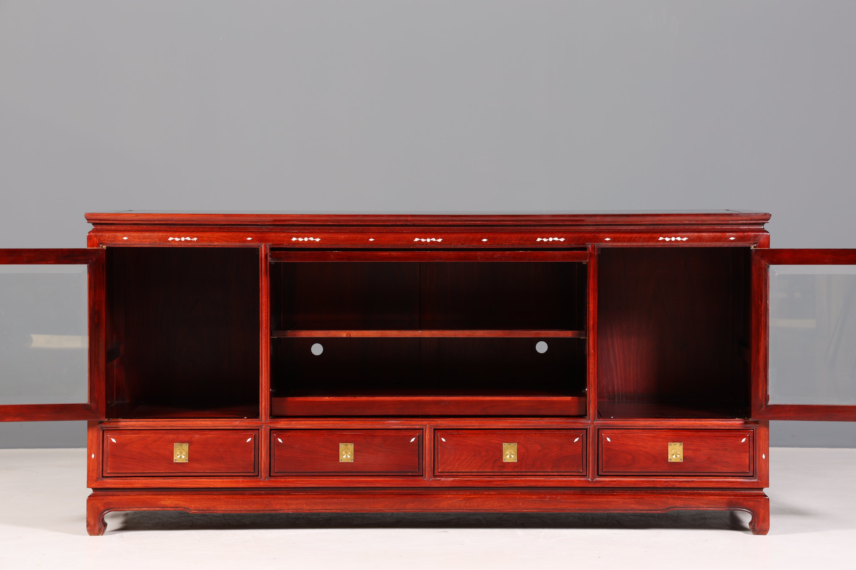 Rare Chinese sideboard display cabinet chest of drawers China Asia TV Hifi cabinet buffet sideboard