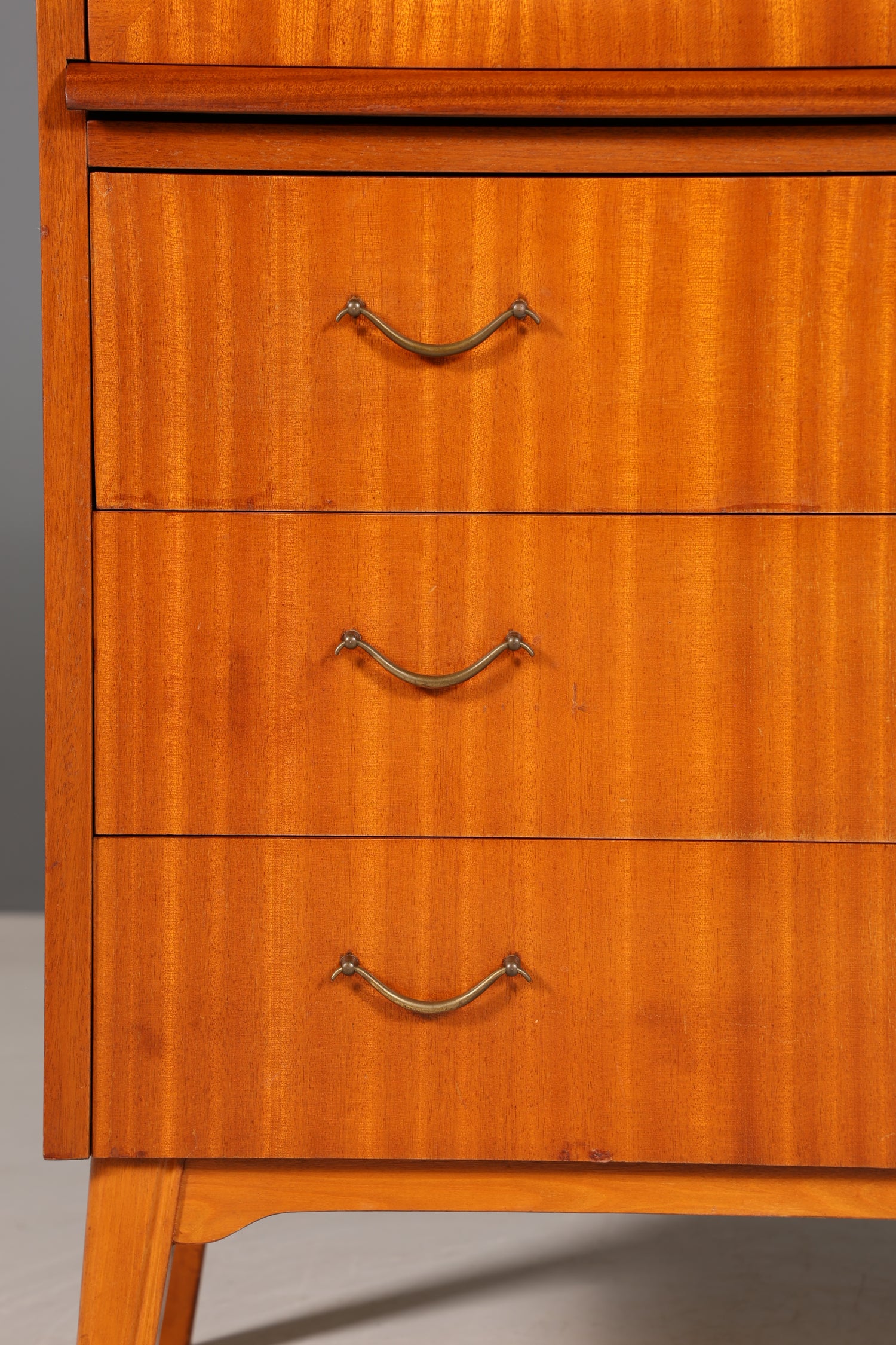 Stylish Mid Century roller shutter secretary Danish design office cupboard office chest of drawers