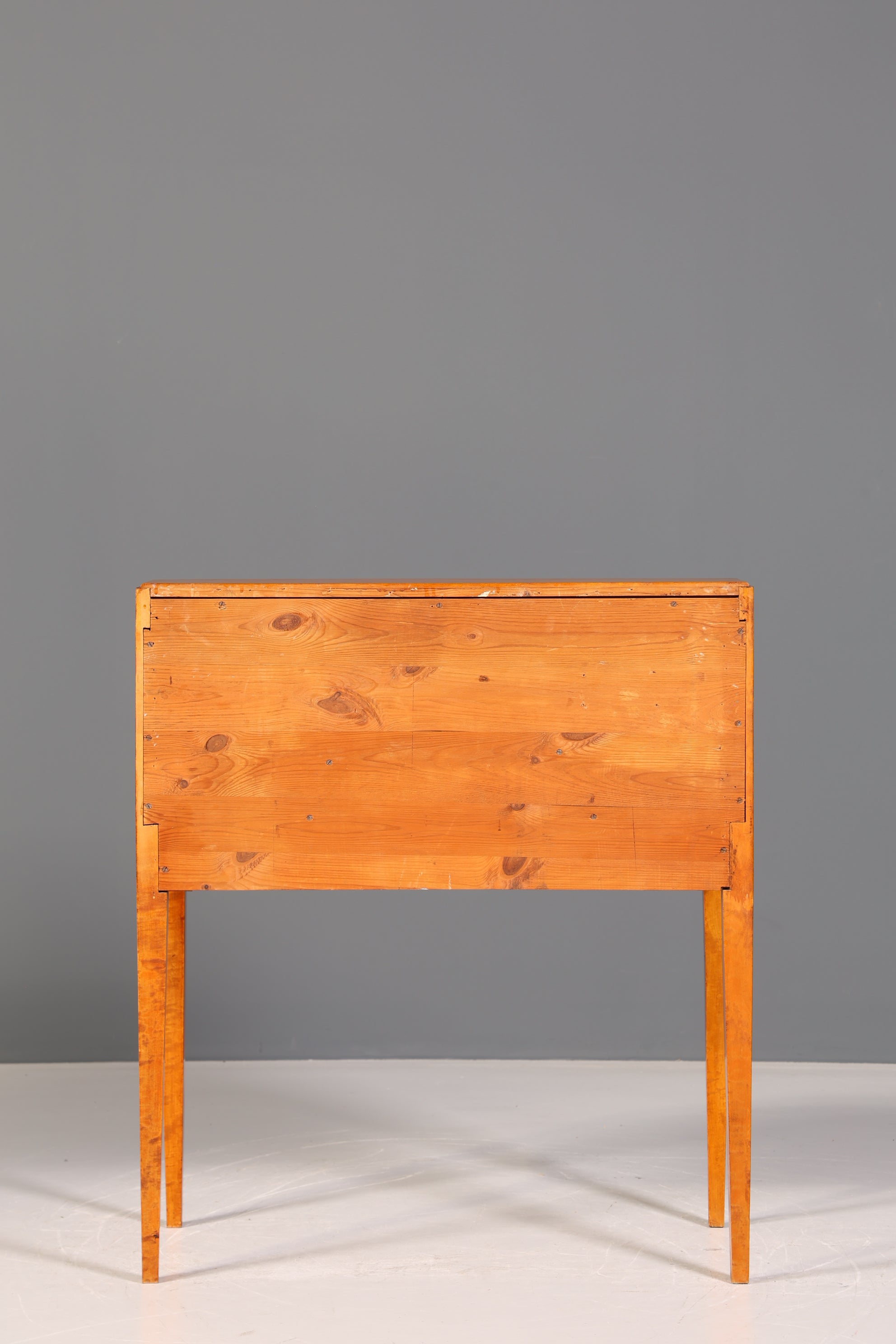 Beautiful secretary in Biedermeier style around 1930 writing furniture real wood chest of drawers