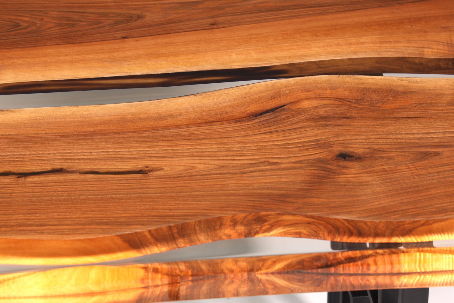 Unique epoxy resin table 180-90cm walnut dining room table river table