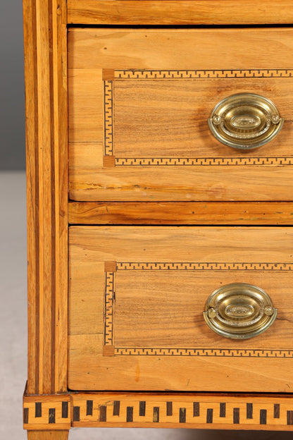 Impressive Biedermeier Secretary Louis Seize Chest of Drawers around 1810 Writing Desk Office Cabinet