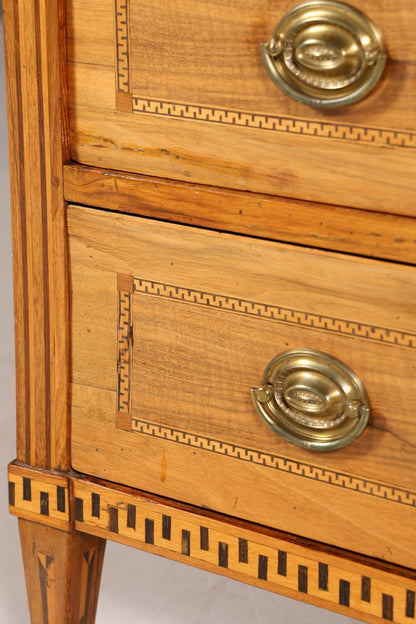 Impressive Biedermeier Secretary Louis Seize Chest of Drawers around 1810 Writing Desk Office Cabinet