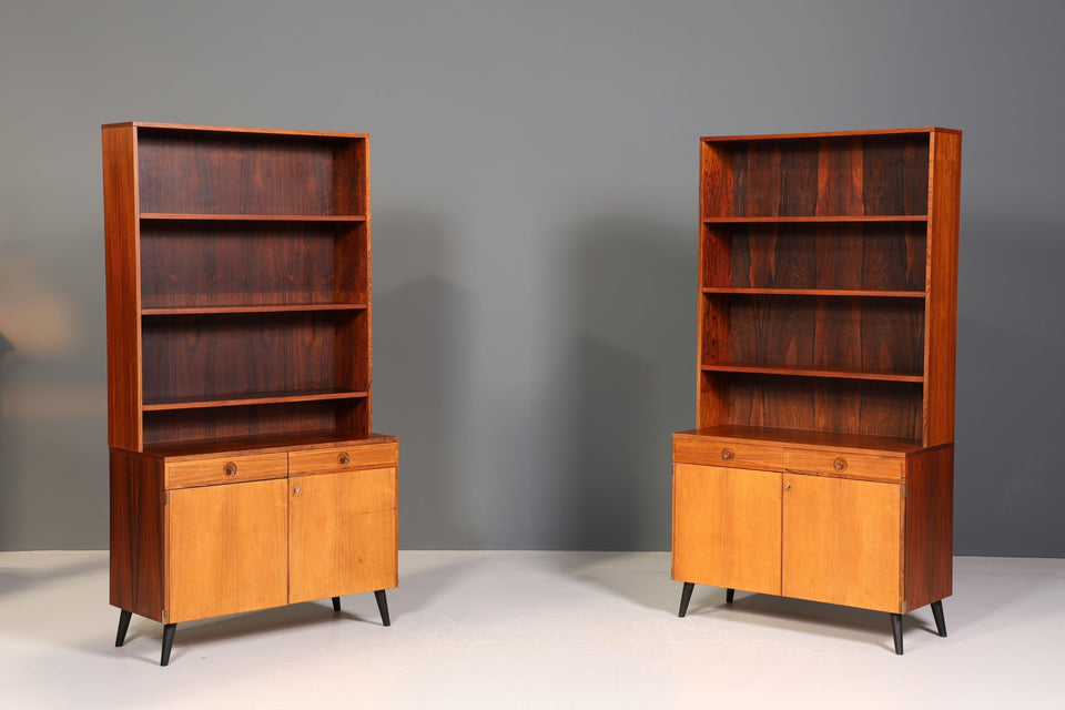 Original Bodafors "Bertil Fridhagen" shelf rosewood wood cabinet bookcase chest of drawers bookcase 60s 2 of 2