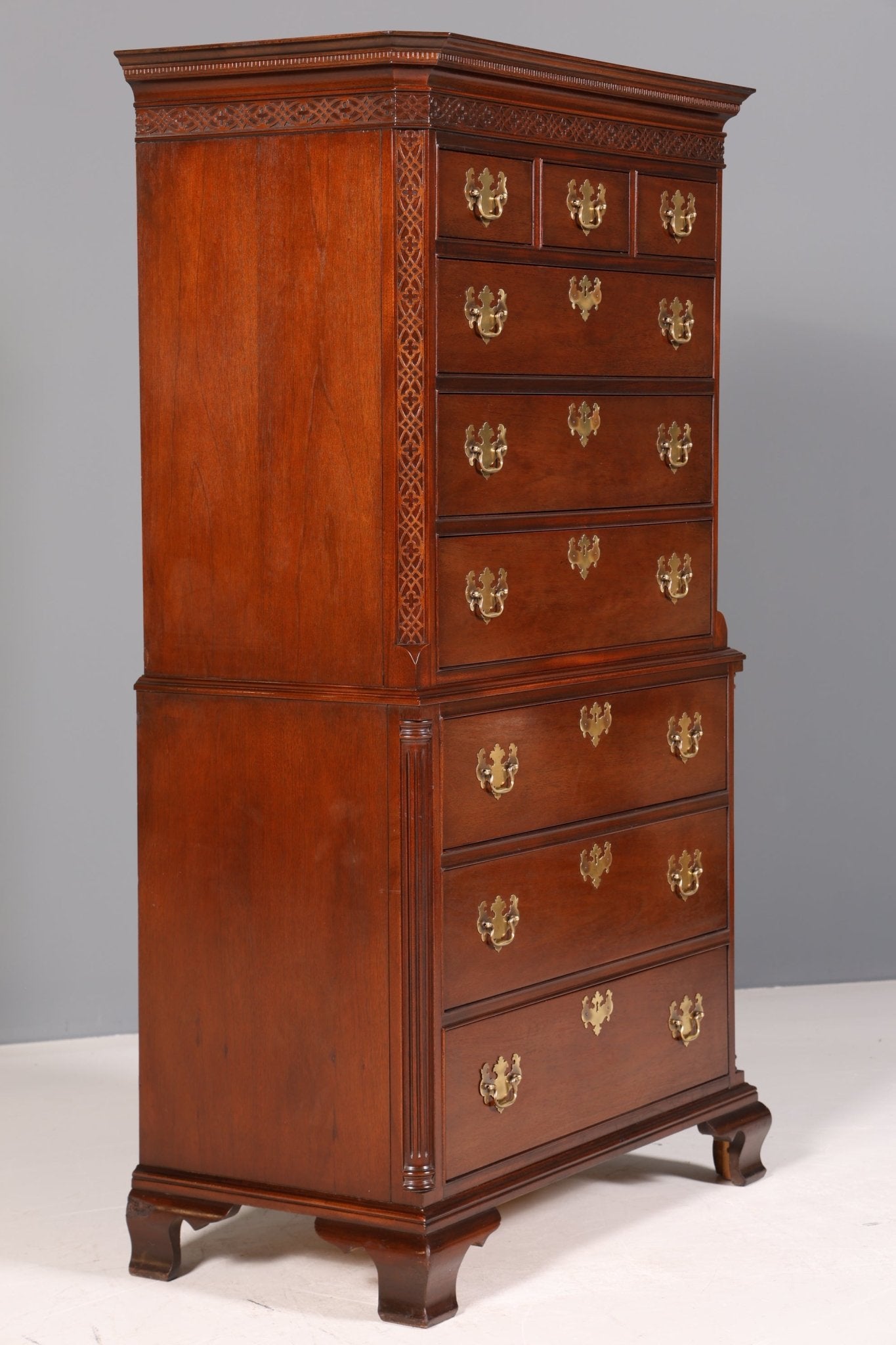 Stylish chest of drawers from the brand American Masterpiece Collection by Hickory Antique Style USA Highboard Vertiko Chest of Drawers