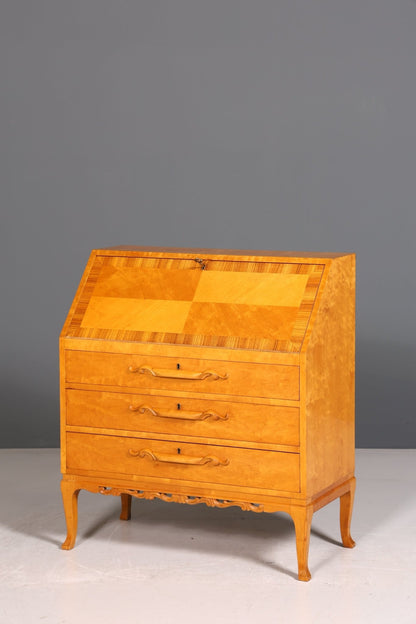 Stylish secretary around 1930 office chest of drawers real wood secretary desk chest of drawers