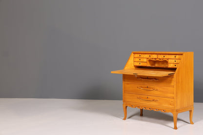 Stylish secretary around 1930 office chest of drawers cherry wood secretary desk chest of drawers