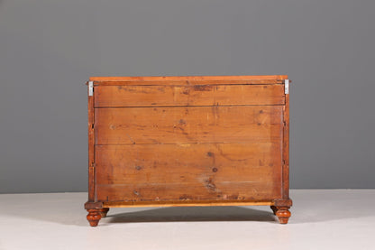 Fantastic Biedermeier chest of drawers antique cabinet softwood chest of drawers