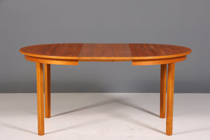 Traumhafter Mid Century Esstisch echt Holz Danish Design Tisch ausziehbarer Küchentisch 60er Jahre Tisch