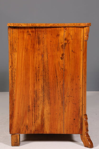 Beautiful antique chest of drawers around 1920 burl wood sideboard chest of drawers