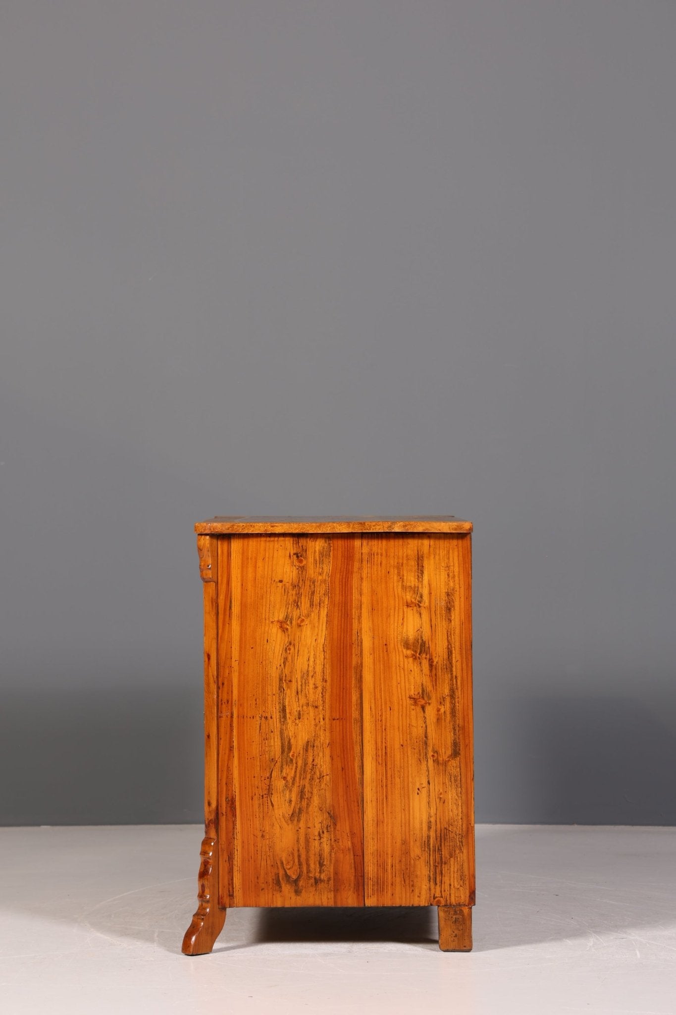 Wunderschöne Antik Kommode um 1920 Wurzelholz Sideboard Schubladenkommode