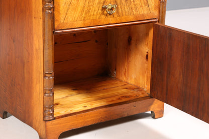 Beautiful Wilhelminian style chest of drawers Louis Philippe walnut sideboard around 1880